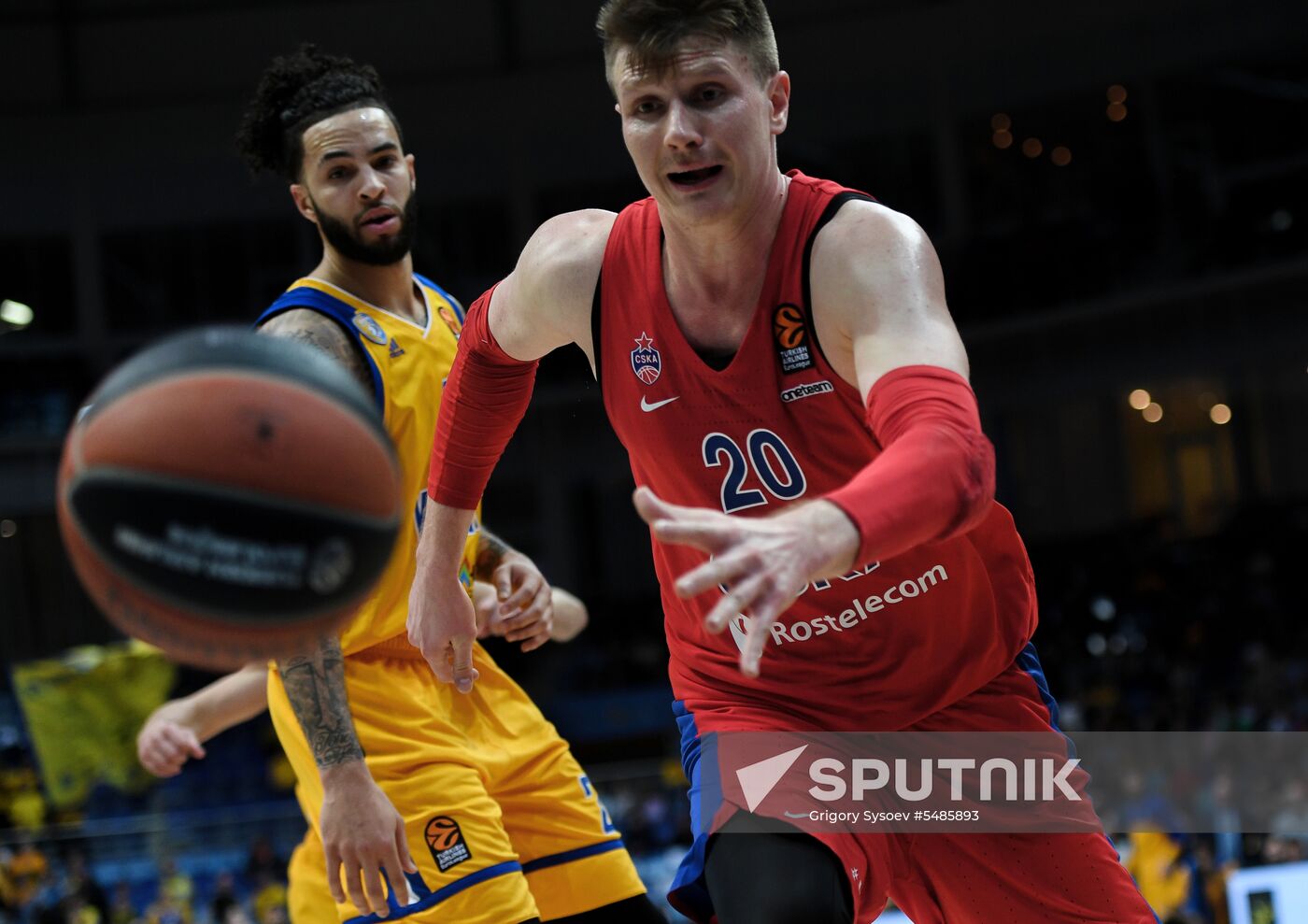 Basketball. Euroleague. Khimki vs. CSKA