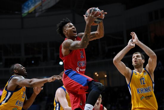 Basketball. Euroleague. Khimki vs. CSKA