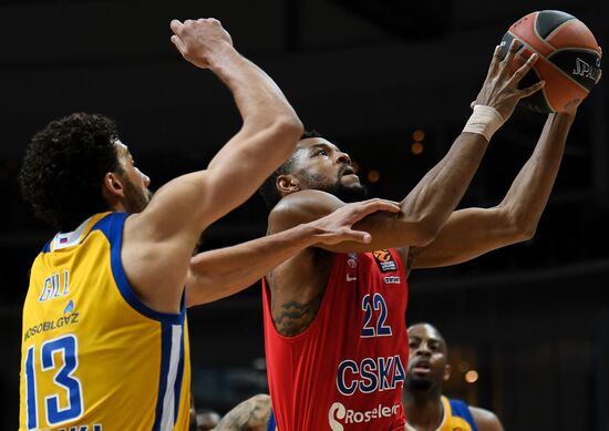 Basketball. Euroleague. Khimki vs. CSKA