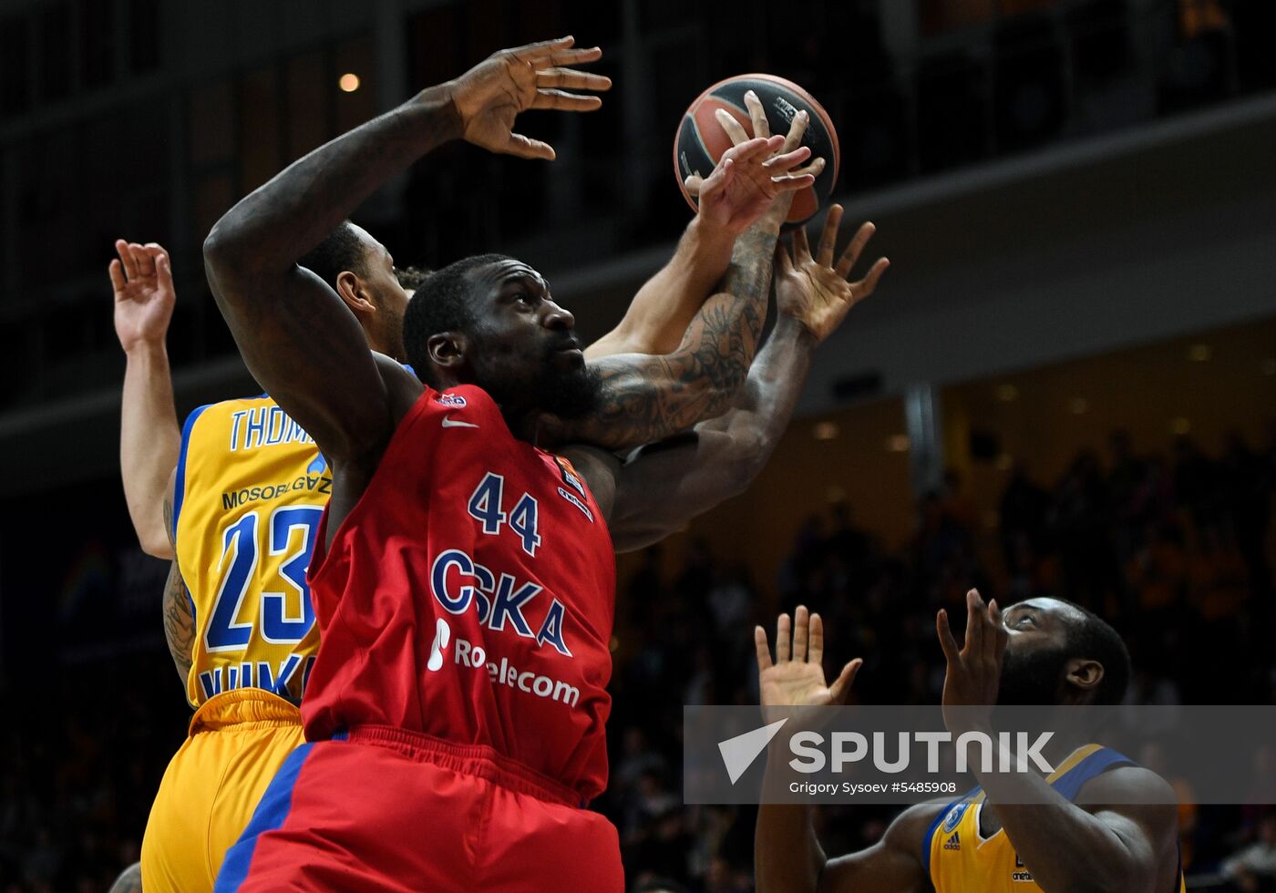 Basketball. Euroleague. Khimki vs. CSKA