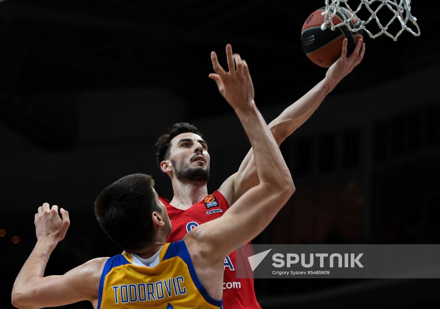 Basketball. Euroleague. Khimki vs. CSKA