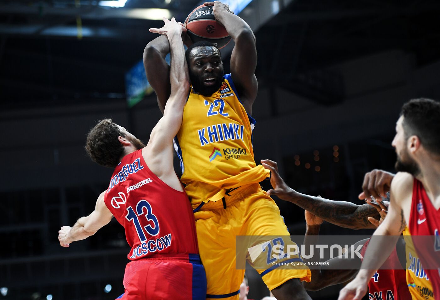 Basketball. Euroleague. Khimki vs. CSKA