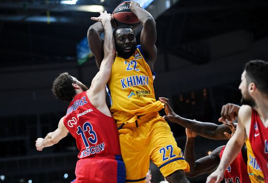 Basketball. Euroleague. Khimki vs. CSKA