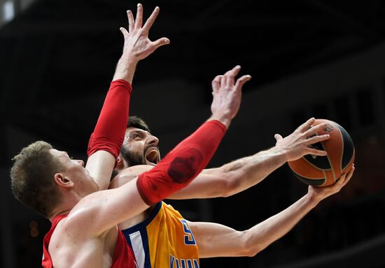 Basketball. Euroleague. Khimki vs. CSKA