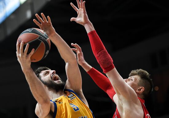 Basketball. Euroleague. Khimki vs. CSKA