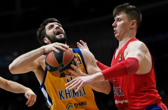 Basketball. Euroleague. Khimki vs. CSKA