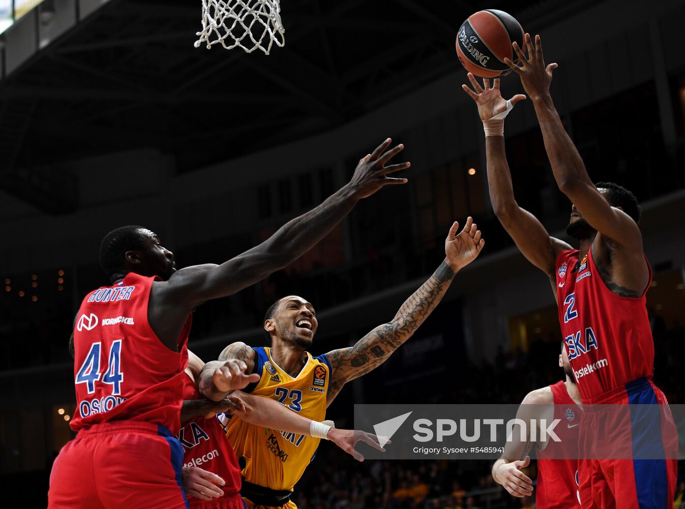 Basketball. Euroleague. Khimki vs. CSKA