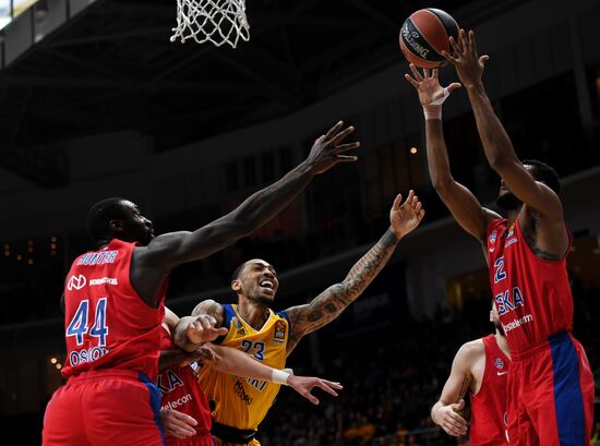 Basketball. Euroleague. Khimki vs. CSKA