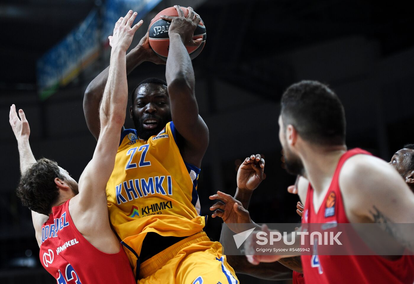 Basketball. Euroleague. Khimki vs. CSKA
