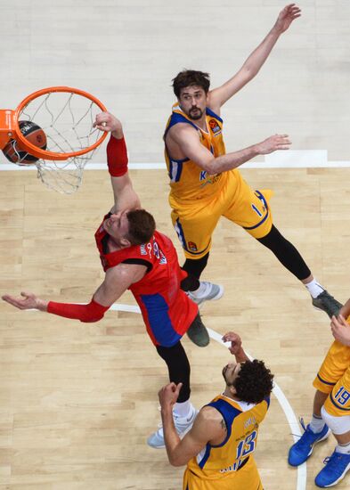 Basketball. Euroleague. Khimki vs. CSKA