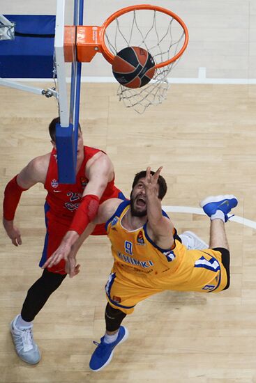 Basketball. Euroleague. Khimki vs. CSKA