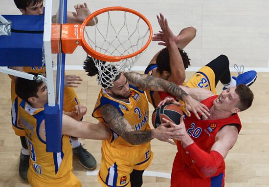 Basketball. Euroleague. Khimki vs. CSKA