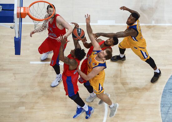 Basketball. Euroleague. Khimki vs. CSKA