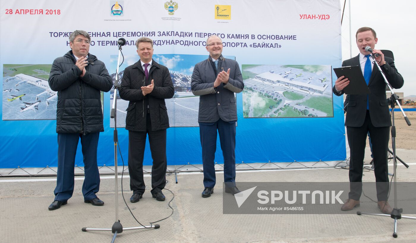 Construction of Baikal Airport's new terminal commences in Buryatia capital