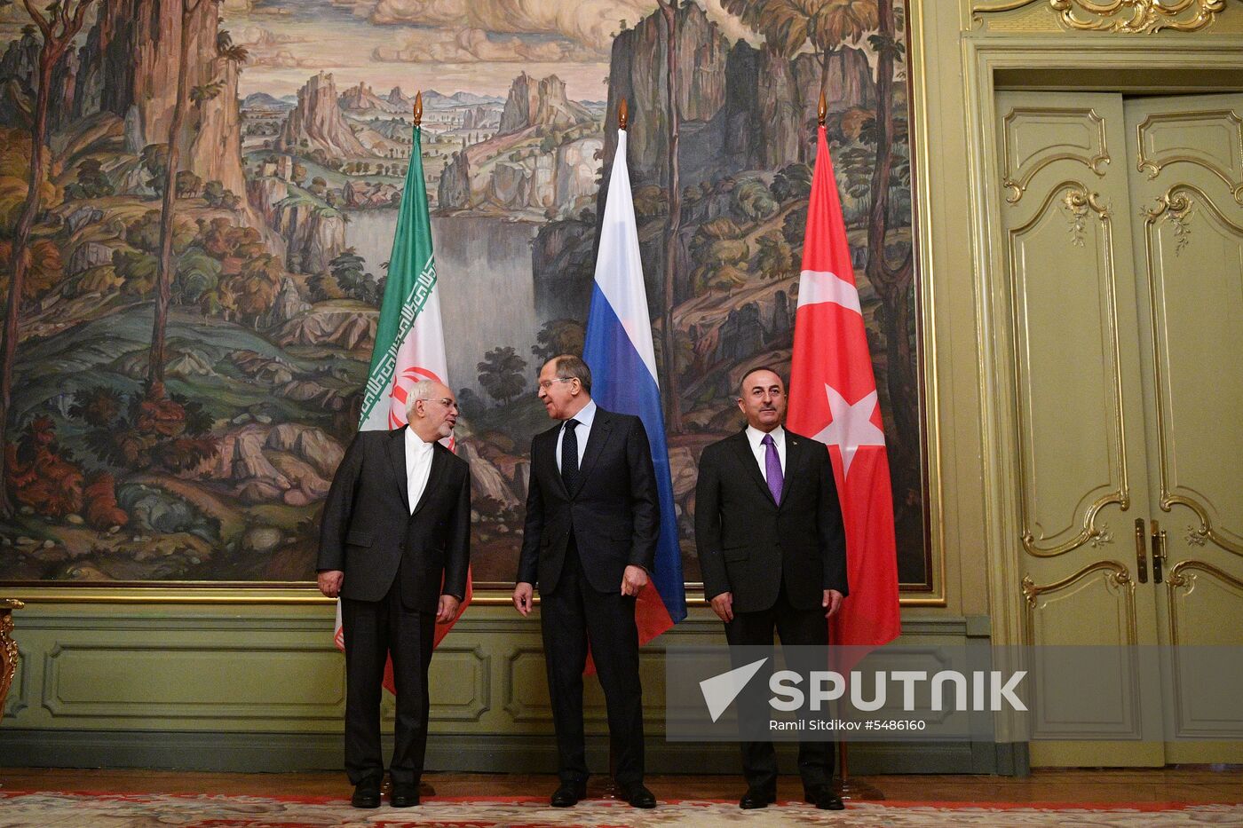 Russian, Iranian, Turkish foreign ministers meet in Moscow