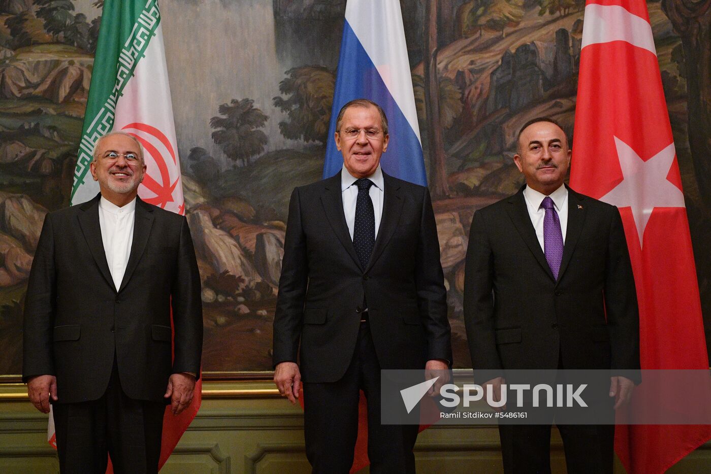 Russian, Iranian, Turkish foreign ministers meet in Moscow