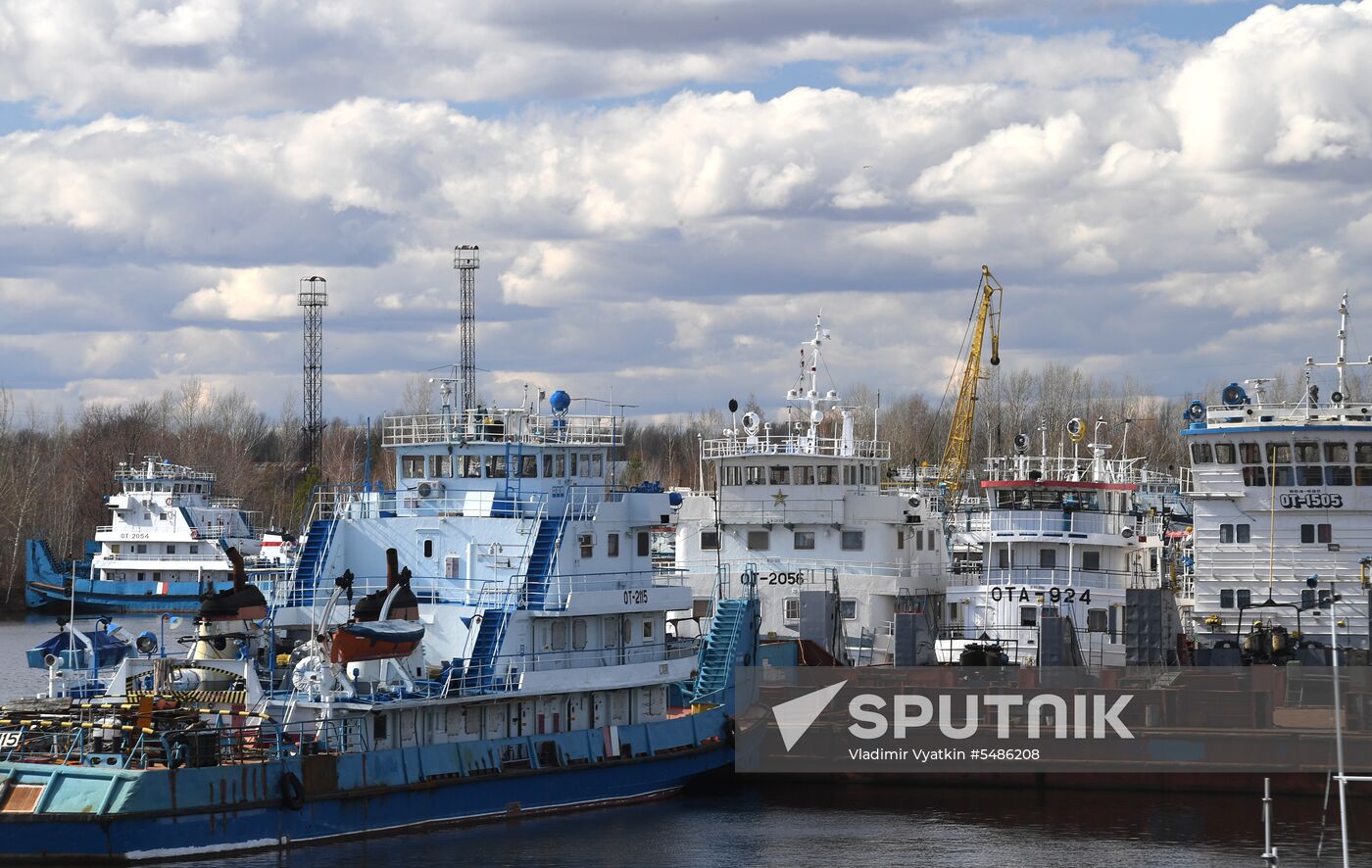 Vessels prepared for navigation in Nizhny Novgorod region