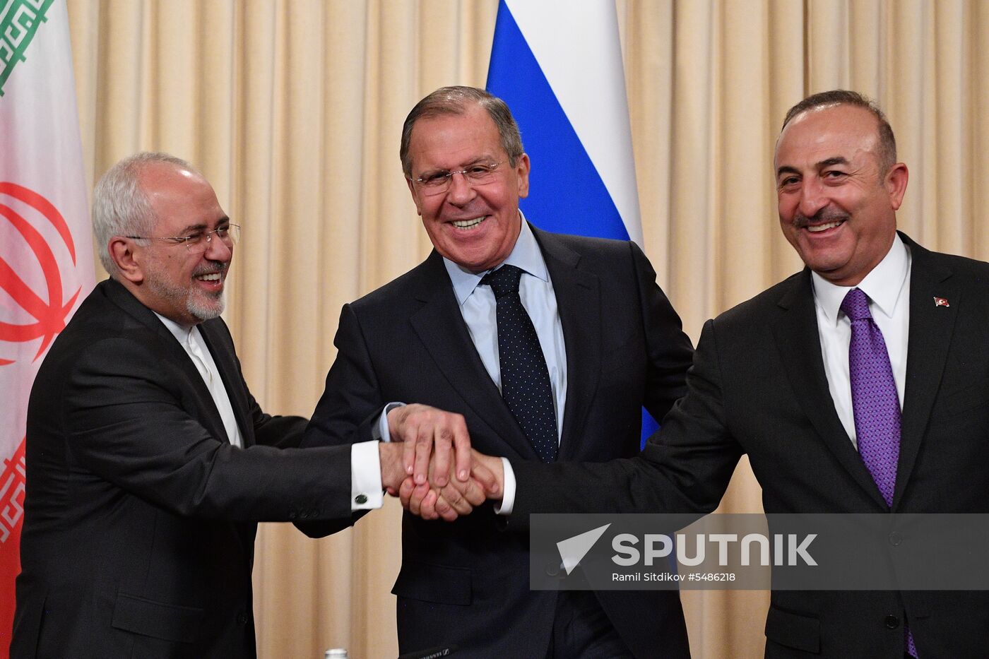 Russian, Iranian, Turkish foreign ministers meet in Moscow