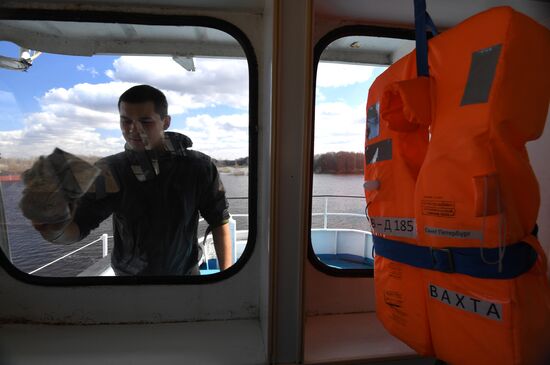 Vessels prepared for navigation in Nizhny Novgorod Region
