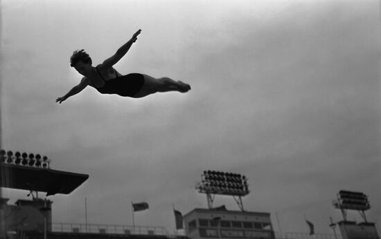 Soviet national diving team