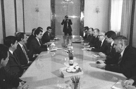 Delegation from Republic of Costa Rica visits USSR