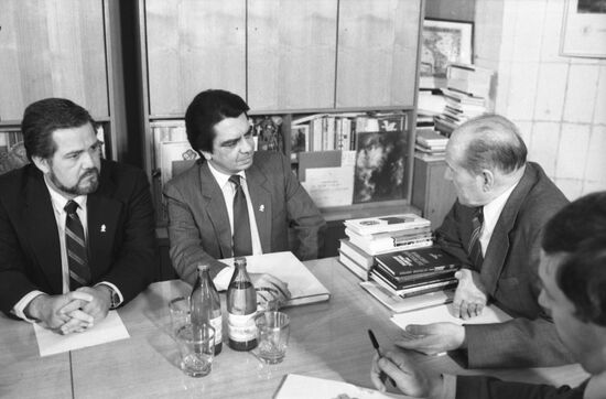Delegation from Republic of Costa Rica visits USSR
