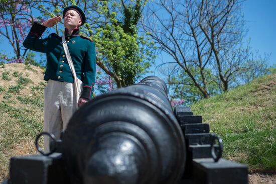 Opening of Defensive Tower of Malakhov Hill in Sevastopol
