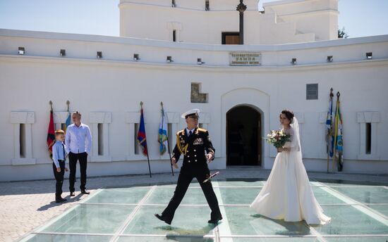 Opening of Defensive Tower of Malakhov Hill in Sevastopol