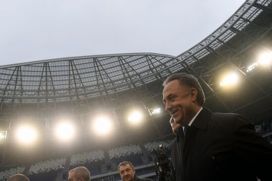 Football. Samara Arena hosts first official match