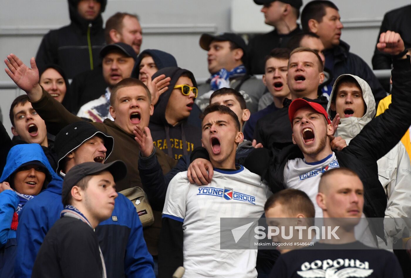 Football. Samara Arena hosts first official match