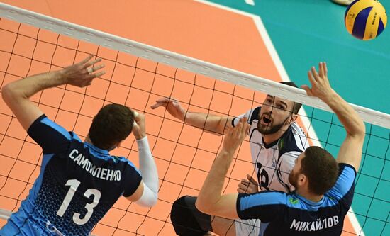 Volleyball. Russian championship. Men. Zenit vs. Zenit-Kazan