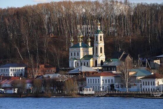 Russian cities. Plyos