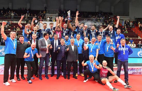Volleyball. Russian championship. Men. Zenit vs. Zenit-Kazan