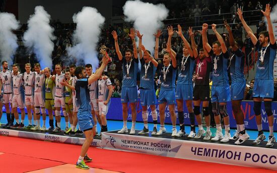 Volleyball. Russian championship. Men. Zenit vs. Zenit-Kazan