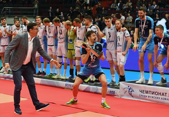 Volleyball. Russian championship. Men. Zenit vs. Zenit-Kazan