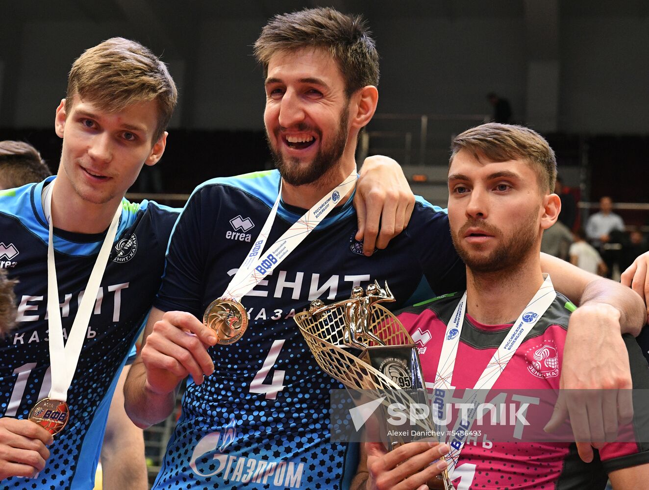 Volleyball. Russian championship. Men. Zenit vs. Zenit-Kazan