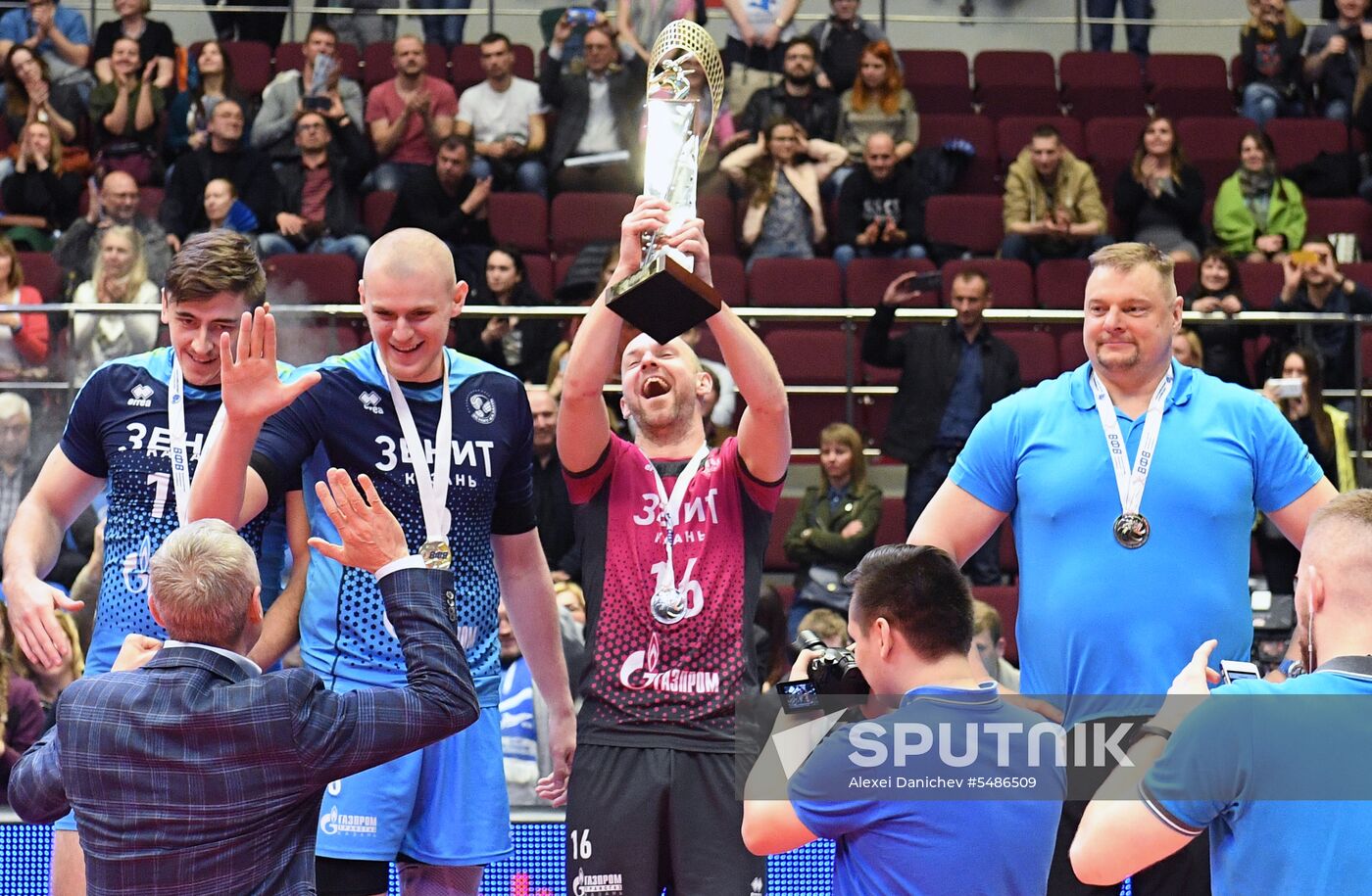 Volleyball. Russian championship. Men. Zenit vs. Zenit-Kazan