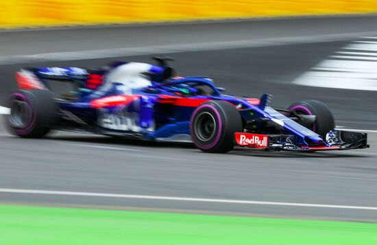 Auto sport. Formula 1. Azerbaijan Grand Prix. Qualification
