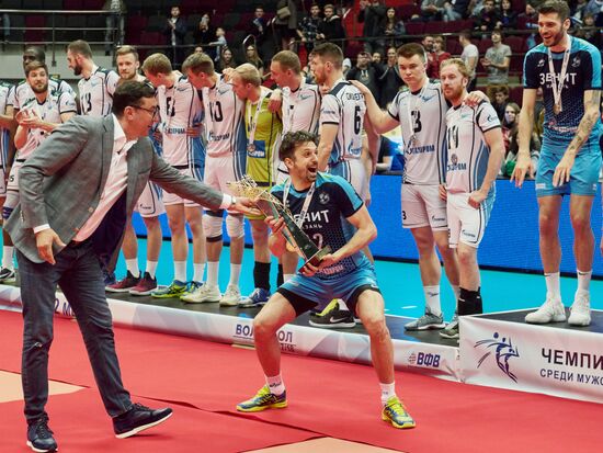 Volleyball. Russian championship. Men. Zenit vs. Zenit-Kazan