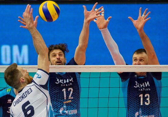 Volleyball. Russian championship. Men. Zenit vs. Zenit-Kazan