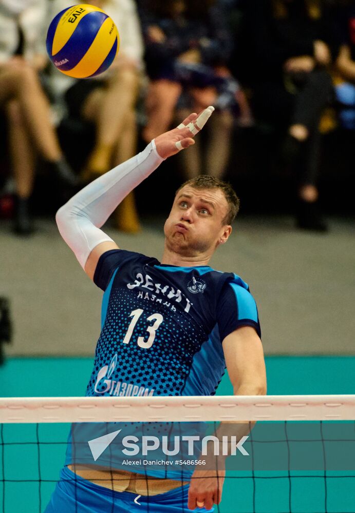 Volleyball. Russian championship. Men. Zenit vs. Zenit-Kazan