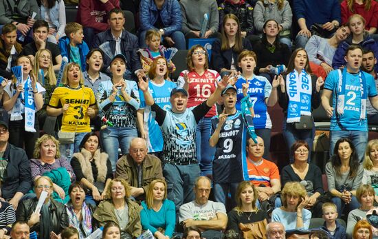Volleyball. Russian championship. Men. Zenit vs. Zenit-Kazan