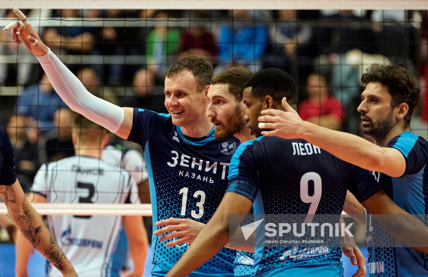 Volleyball. Russian championship. Men. Zenit vs. Zenit-Kazan