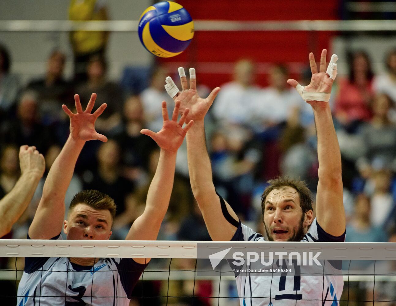 Volleyball. Russian championship. Men. Zenit vs. Zenit-Kazan