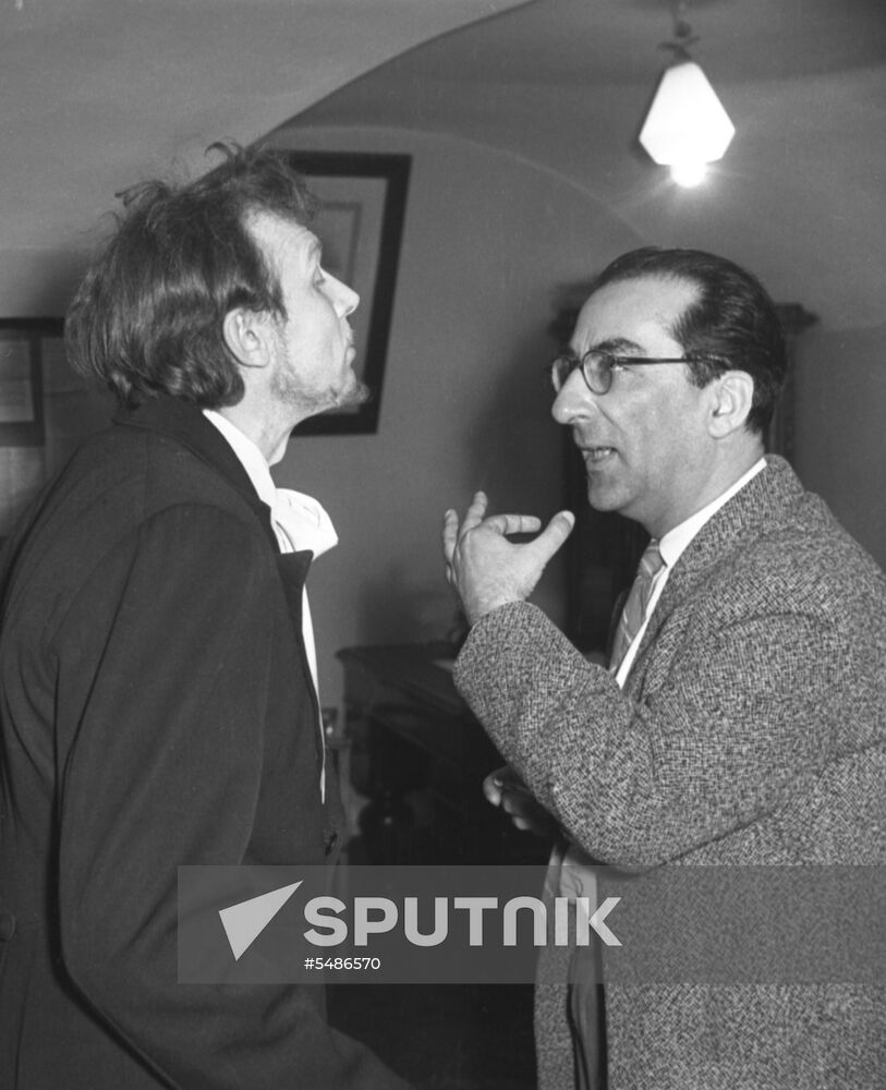 Georgy Tovstonogov, Innokenty Smoktunovsky