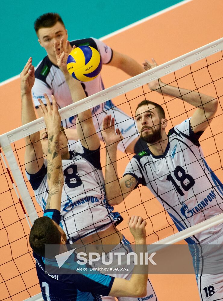 Volleyball. Russian championship. Men. Zenit vs. Zenit-Kazan