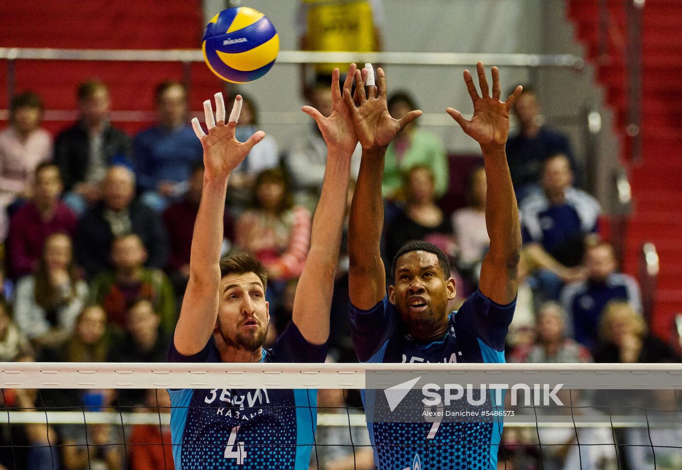 Volleyball. Russian championship. Men. Zenit vs. Zenit-Kazan