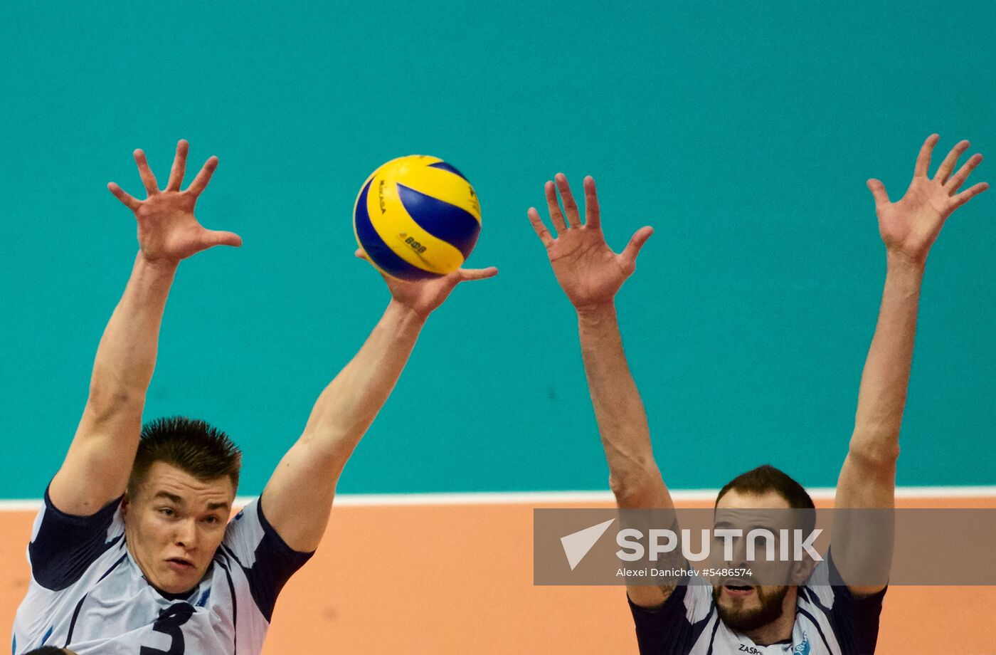 Volleyball. Russian championship. Men. Zenit vs. Zenit-Kazan
