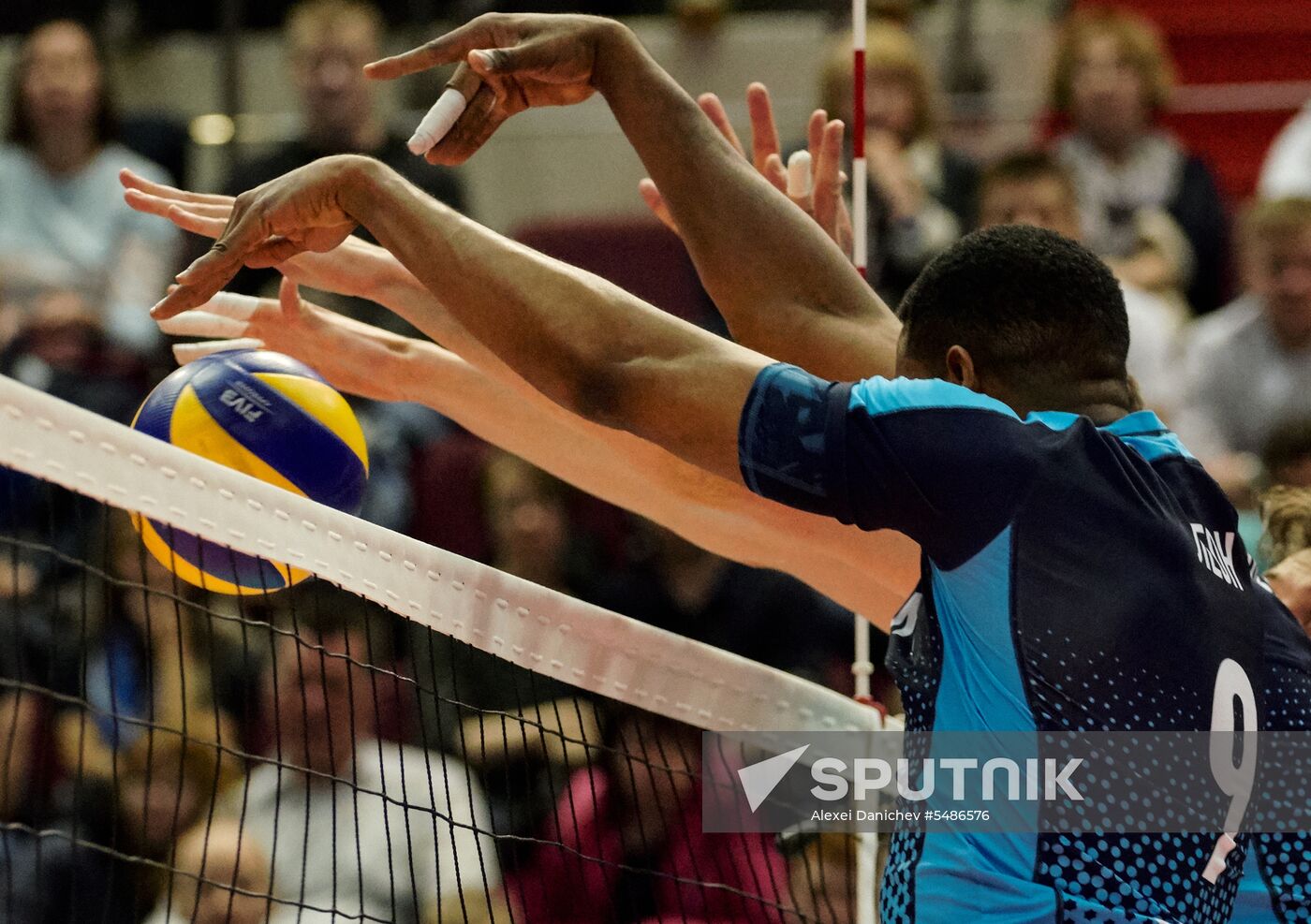Volleyball. Russian championship. Men. Zenit vs. Zenit-Kazan