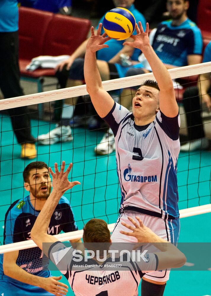Volleyball. Russian championship. Men. Zenit vs. Zenit-Kazan